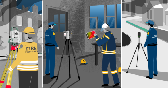 Leica Geosystems solutions for fire and explosion investigation
