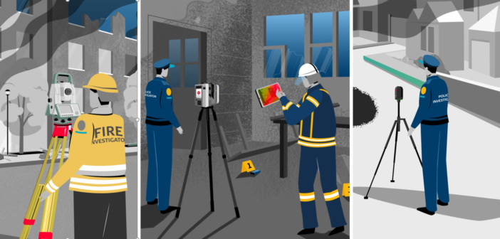Leica Geosystems solutions for fire and explosion investigation