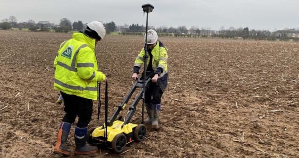 The Leica Geosystems DSX utility detection solution in use